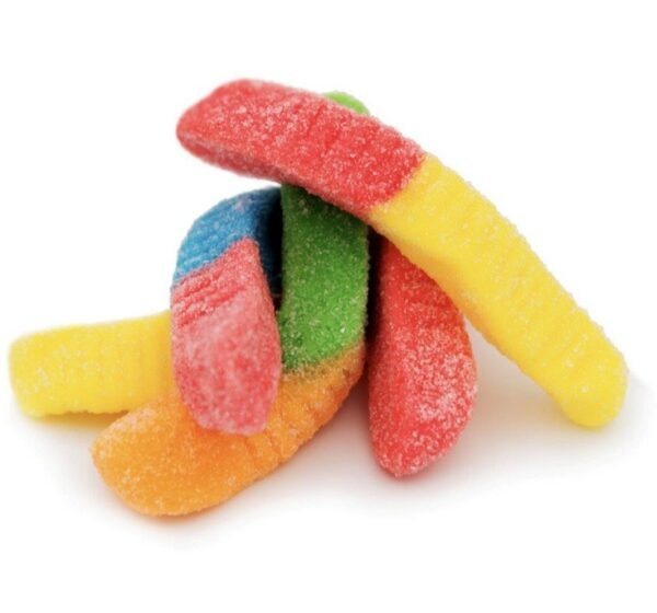 Delta 8 Rainbow Gummy Worms-300mg
