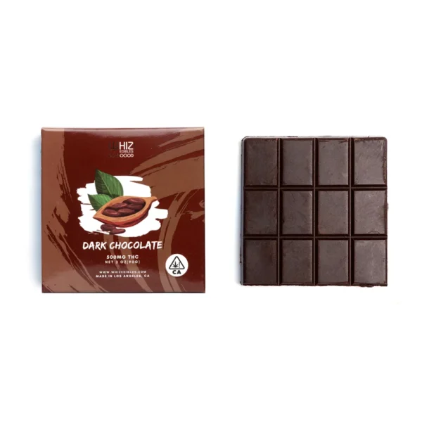 Whiz Edibles Dark Chocolate Bar